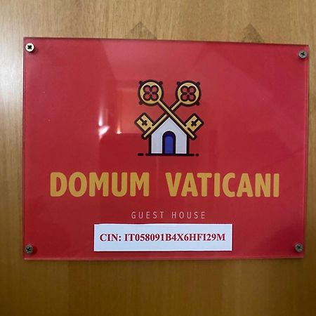 Domum Vaticani Rome Bagian luar foto
